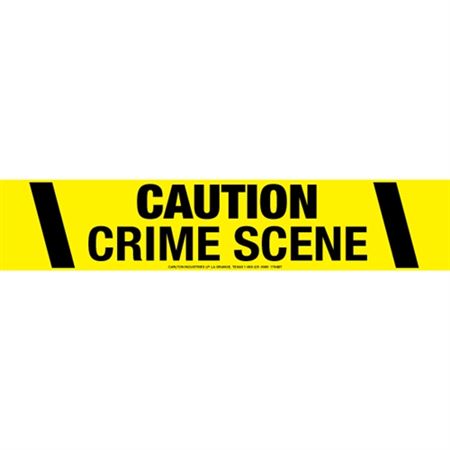 Caution Crime Scene Barricade Tape